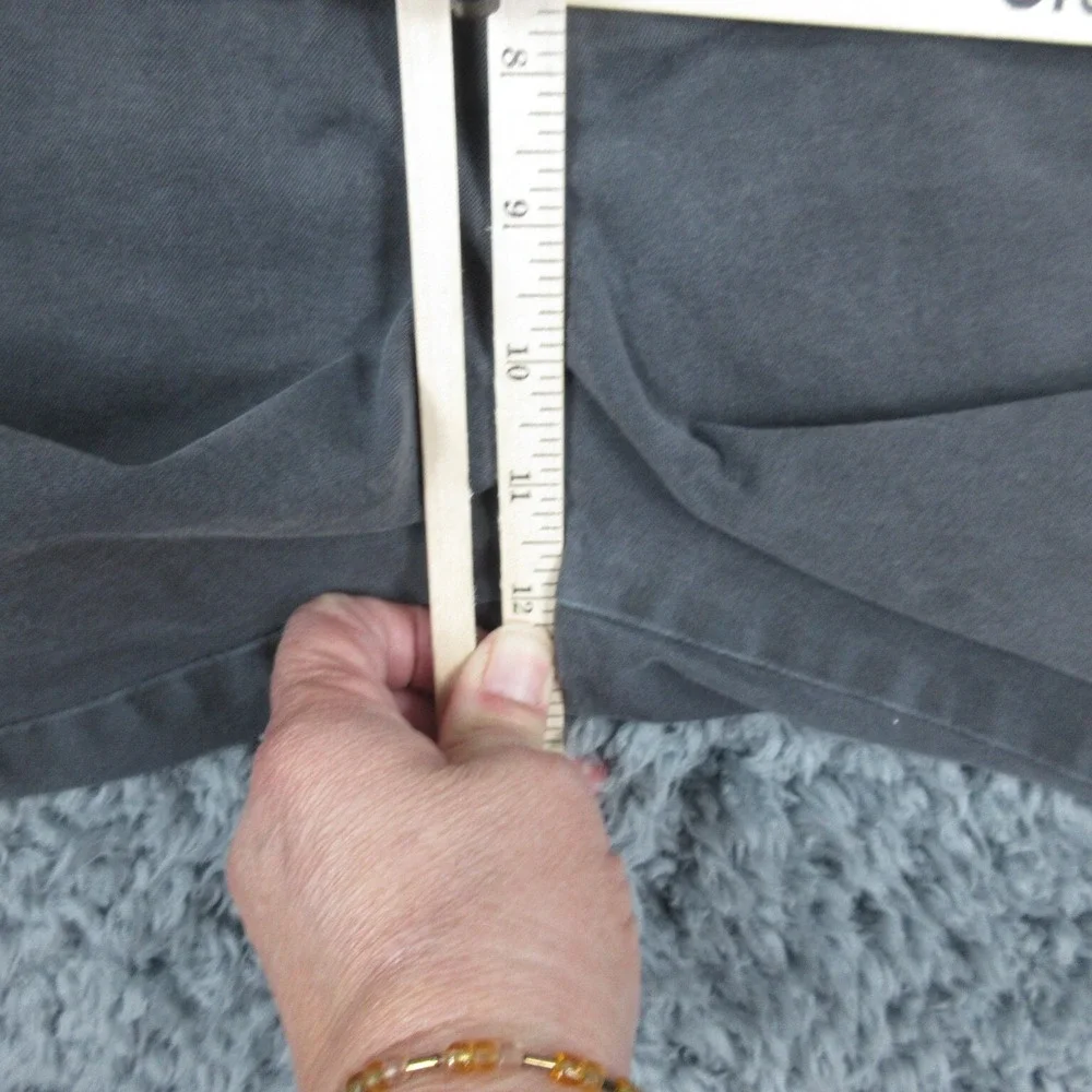 Banana Republic Pants Mens 38x32 Black Gray Mason Chino 37x29*